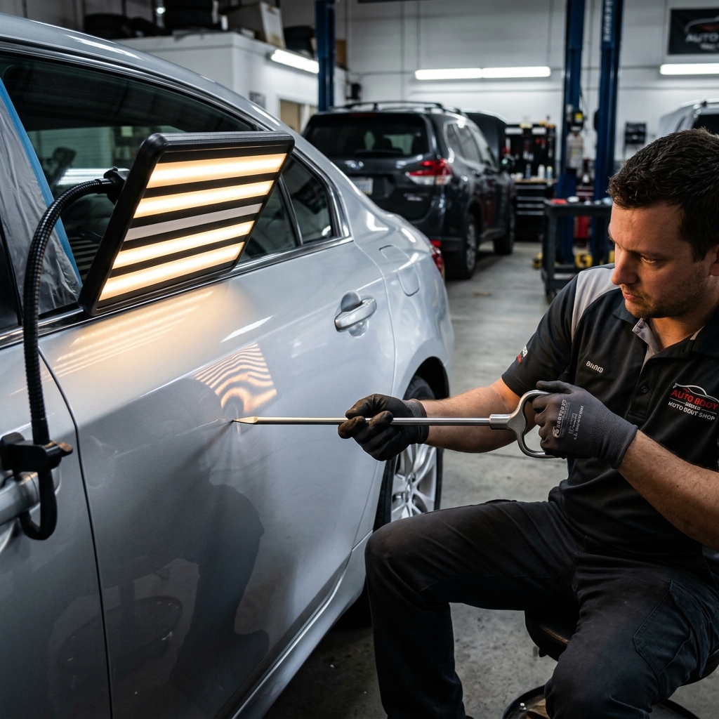 Paintless dent repair