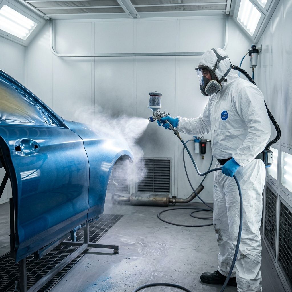 Paint spraying